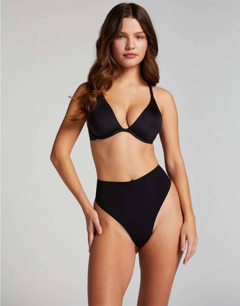 Hunkemöller - Weicher unwattierter Bügel-BH in Schwarz von Hunkemoller