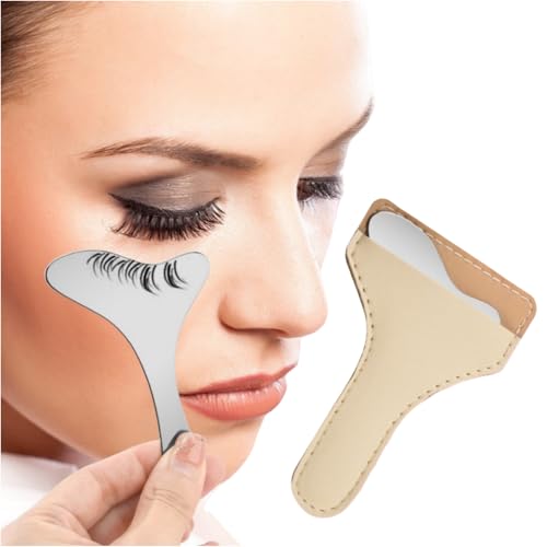 Hunqia 2PCS 304 Edelstahl Eyeliner Schablone Multifunktions Gesichtsmassage Kratzwerkzeug Eyeliner Hilfe Eyeliner Wimpern Lippenstift Lidschatten Applikator Hilfe Multifunktionales Augen Make-up Hunqia 2PCS 304 Edelstahl Eyeliner Schablone Multifunktions Gesichtsmassage Kratzwerkzeug Eyeliner Hilfe Eyeliner Wimpern Lippenstift Lidschatten Applikator Hilfe Multifunktionales Augen Make-up von Hunqia