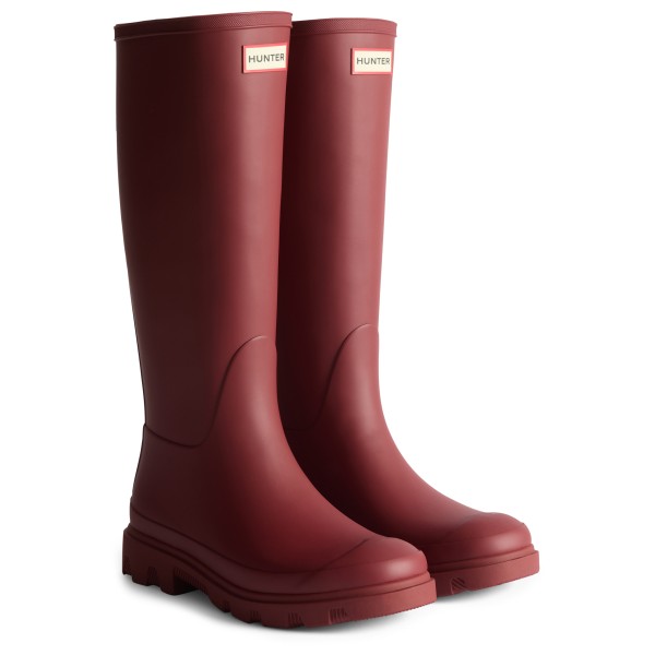 Hunter Boots - Downpour Tall Boot - Gummistiefel Gr 43 rot von Hunter Boots