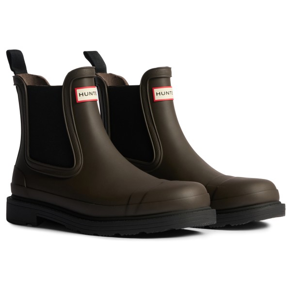 Hunter Boots - Women's Commando Chelsea Boot - Gummistiefel Gr 43 schwarz von Hunter Boots