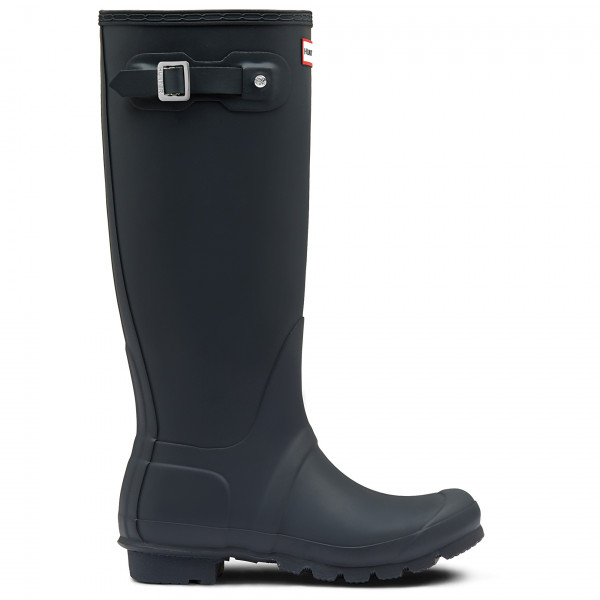 Hunter Boots - Women's Original Tall - Gummistiefel Gr 42 schwarz/blau von Hunter Boots