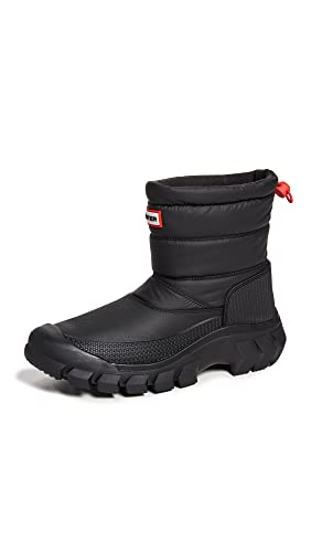 Hunter INTREPID SHORT SNOW BOOT Schwarz 38 von HUNTER