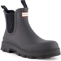 HUNTER Herren Chelsea Boots schwarz Gummi von Hunter
