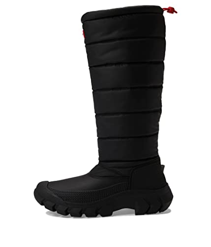 HUNTER Intrepid Tall Snow Womens Boots 39 EU Black von HUNTER