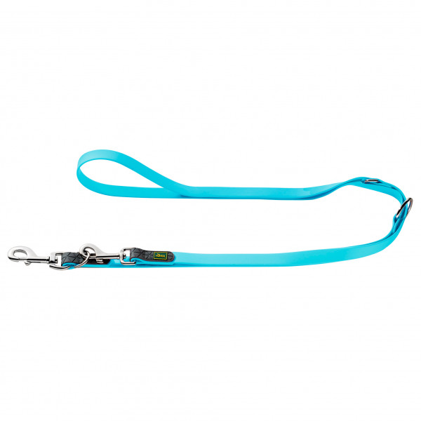 Hunter - Adjustable Leash Convenience - Hundeleine Gr Länge max. 200 cm - Breite 2,0 cm türkis von Hunter