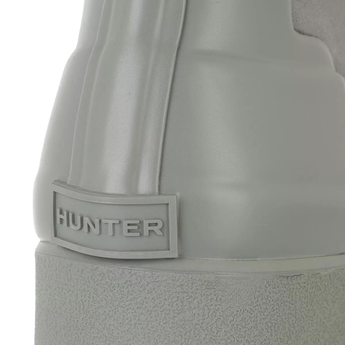 Hunter Boots & Stiefeletten - womens refined creeper neo chelsea - Gr. 36 (EU) - in Grau - für Damen von Hunter