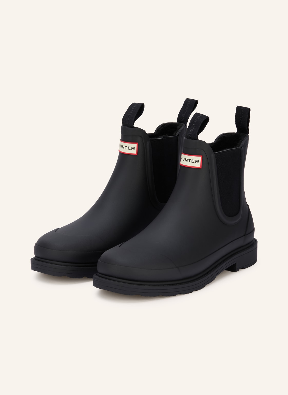 Hunter Chelsea-Boots Elements schwarz von Hunter