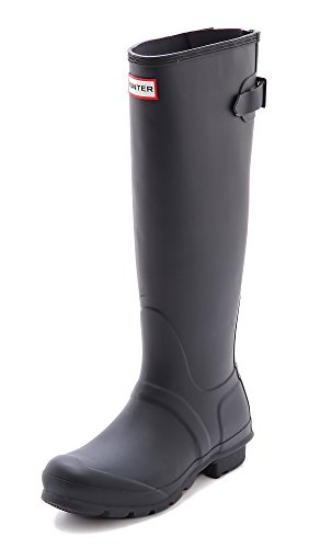 Hunter Damen Back Original Adjustable Gummistiefel, Blau (Navy), 35/36 EU von HUNTER