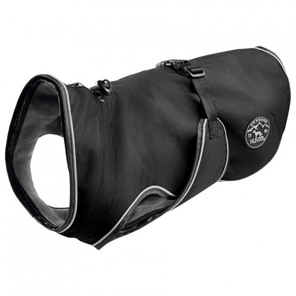 Hunter - Dog Coat Uppsala - Hundemantel Gr Rücken 55 cm - Hals 36-72 cm / Bauch 66-102 c schwarz von Hunter