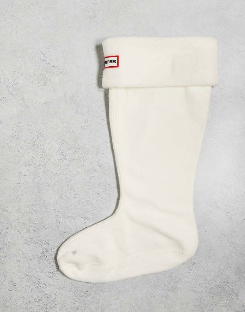 Hunter - Downpour - Wellington-Stiefelsocken in Beige-Neutral von Hunter