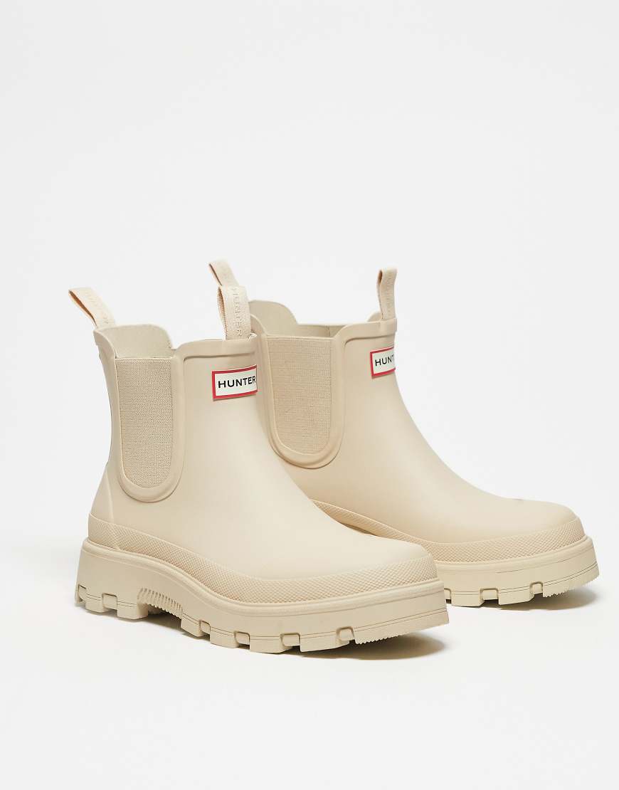 Hunter - Elements - Chelsea-Stiefel in Beige-Neutral von Hunter