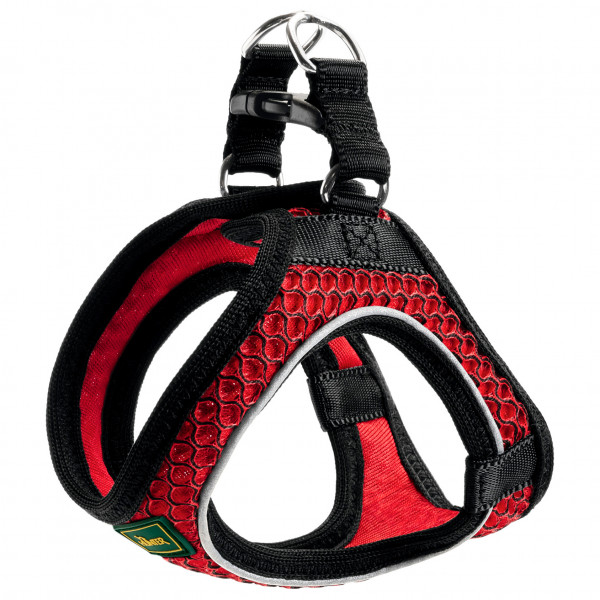 Hunter - Harness Hilo Comfort - Hundegeschirr Gr Halsumfang 58-63 cm - Bauchumfang 65-70 cm rot von Hunter