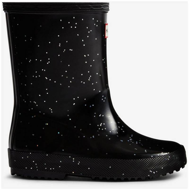 Hunter Hunter Kids First Giant Glitter Boot Black Sneaker von Hunter