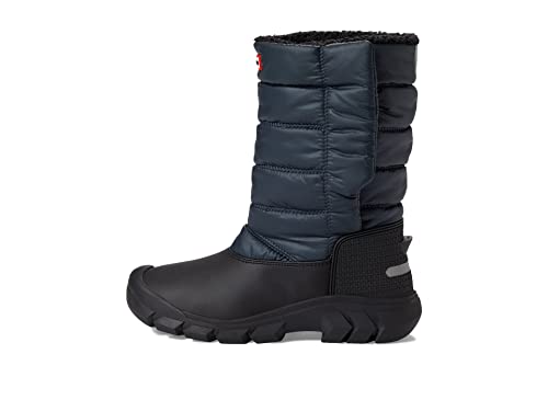 Hunter Kids Intrepid Tall Snow Boot Blau (Hunter Navy) Nylon 36 EU von HUNTER