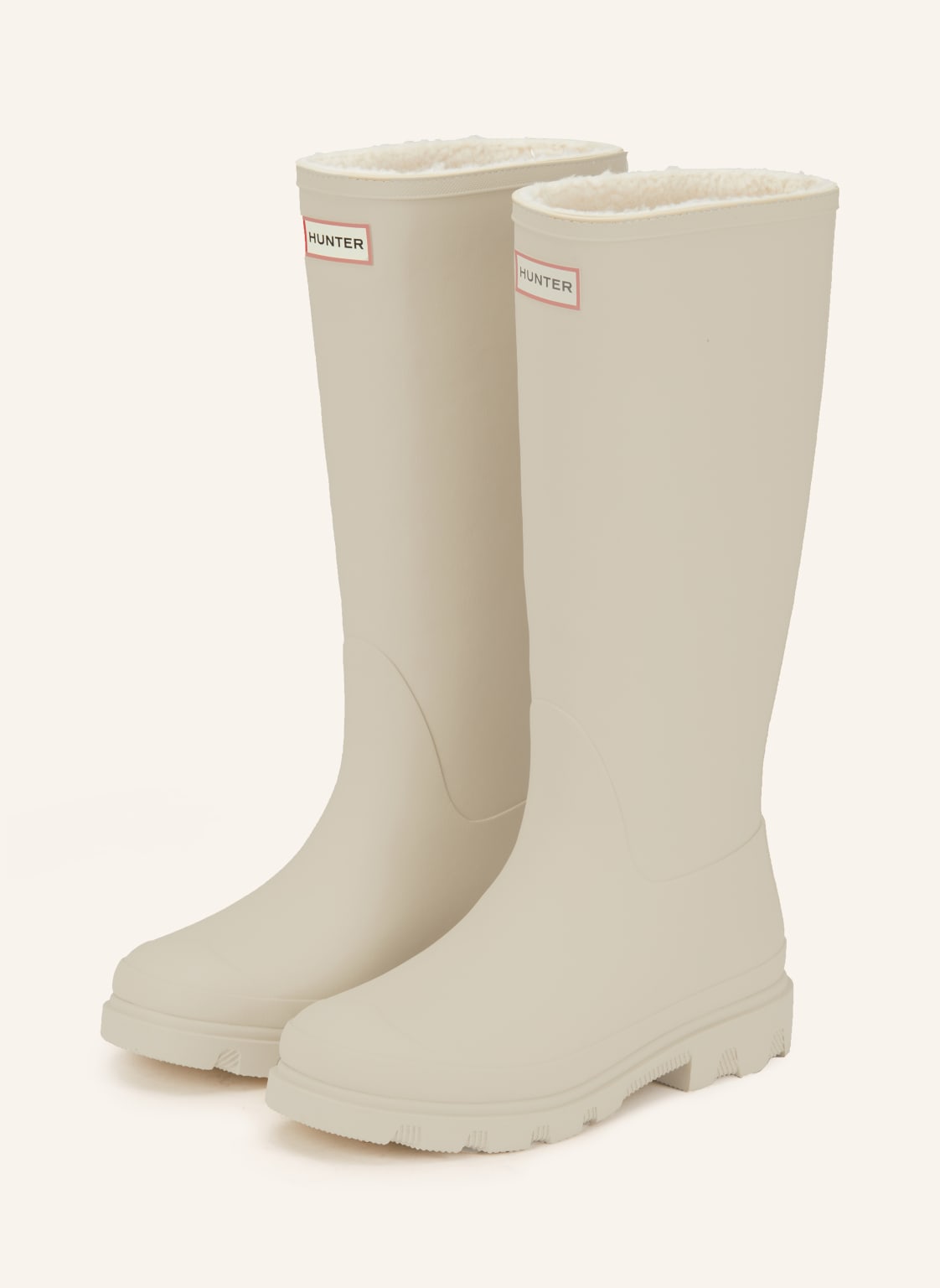 Hunter Stiefel Downpour Tall weiss von Hunter