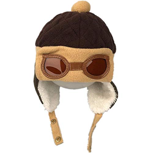 Fliegermütze Baby Winter Pilotenmütze Baby Aviator Mütze, Beanie Pilotenmütze Kinder Mütze niedliche Pilotenmütze Kinder Cartoon Kappe von HunterBee