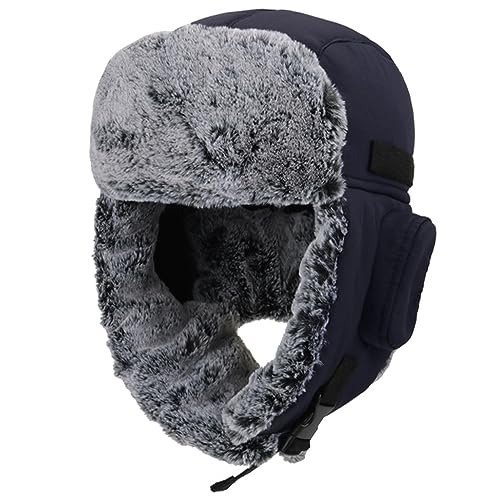 Ohrschutz Kappe Bomber Uschanka Armee Wasserdicht Mütze Trapper Hut warme kalt Winter Men dad Earmuff Bomber hat Russian Ushanka ski Cap Herren von HunterBee