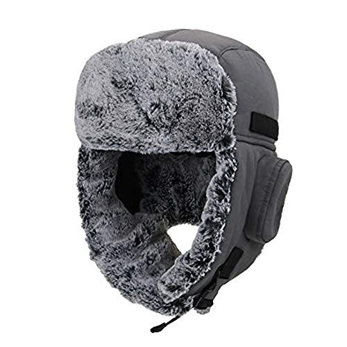 Ohrschutz Kappe Bomber Uschanka Armee Wasserdicht Mütze Trapper Hut warme kalt Winter Men dad Earmuff Bomber hat Russian Ushanka ski Cap Herren von HunterBee