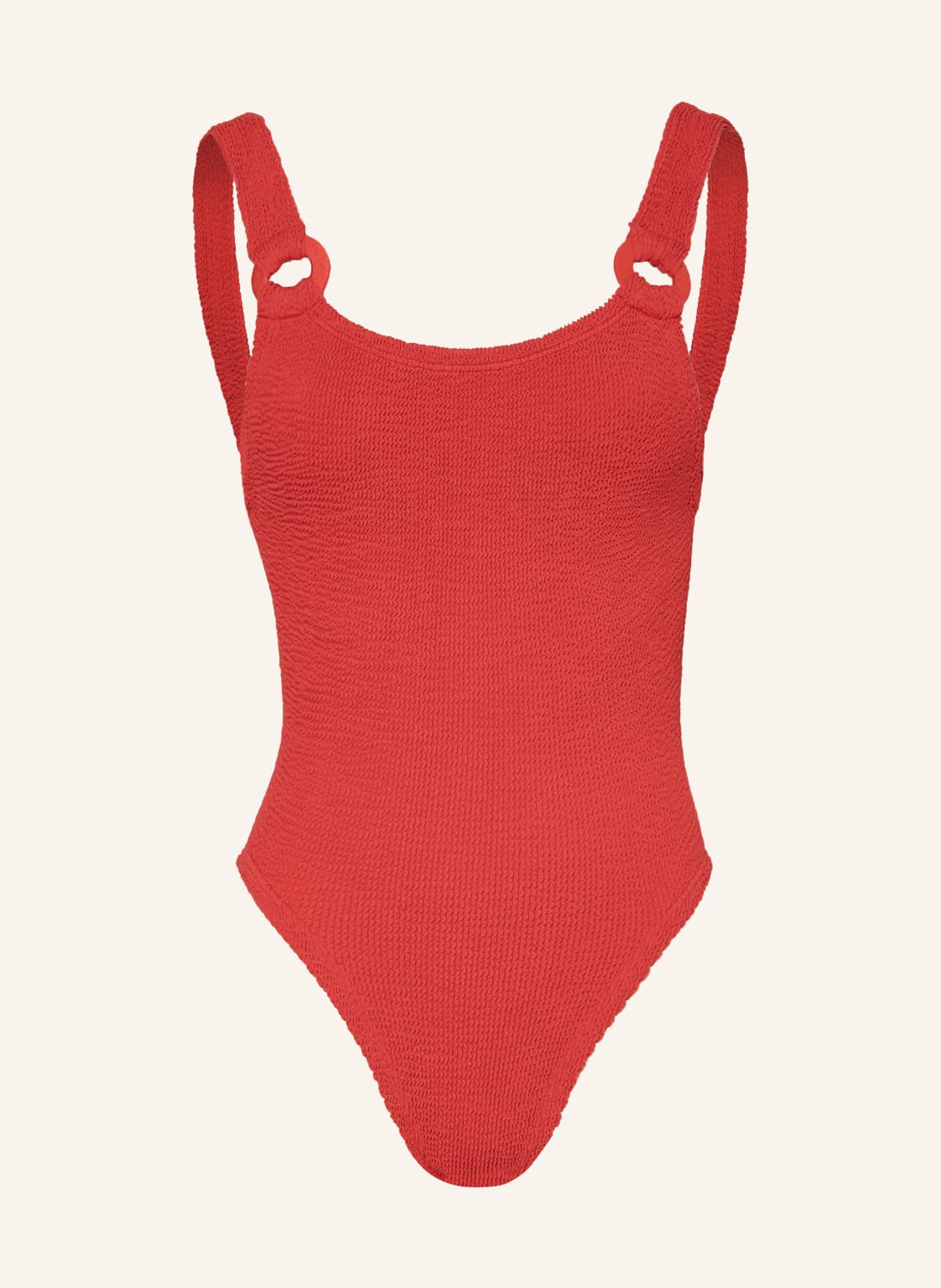 Hunza G Badeanzug Domino rot von Hunza G