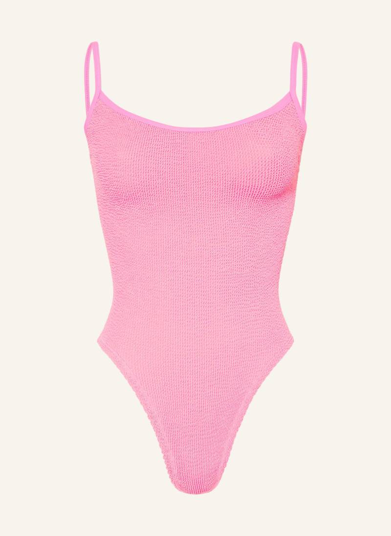 Hunza G Badeanzug Pamela pink von Hunza G