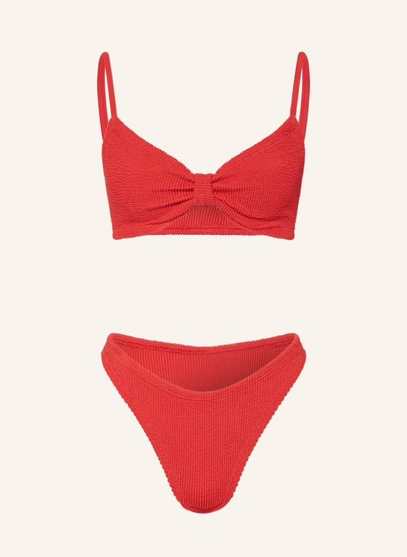 Hunza G Bustier-Bikini Alicia rot von Hunza G