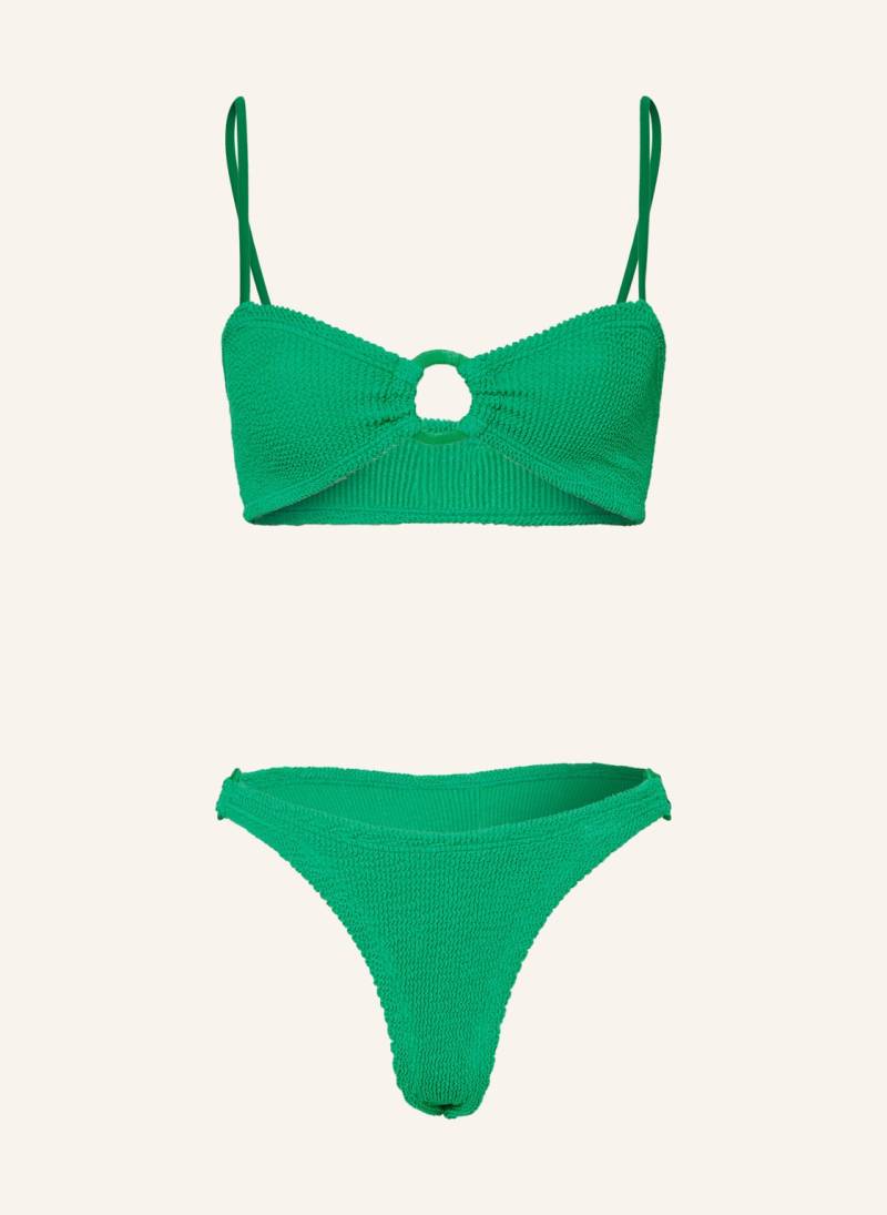Hunza G Bustier-Bikini Misty gruen von Hunza G