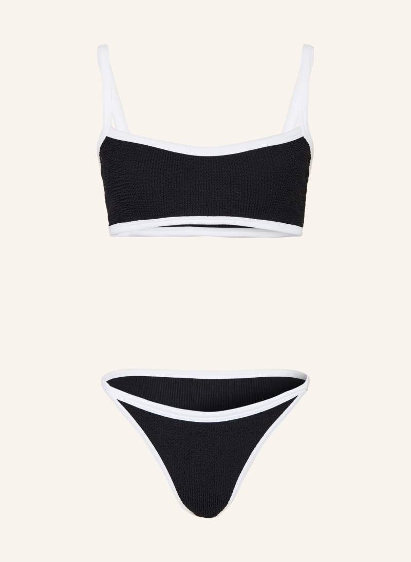 Hunza G Bustier-Bikini Tyler schwarz von Hunza G
