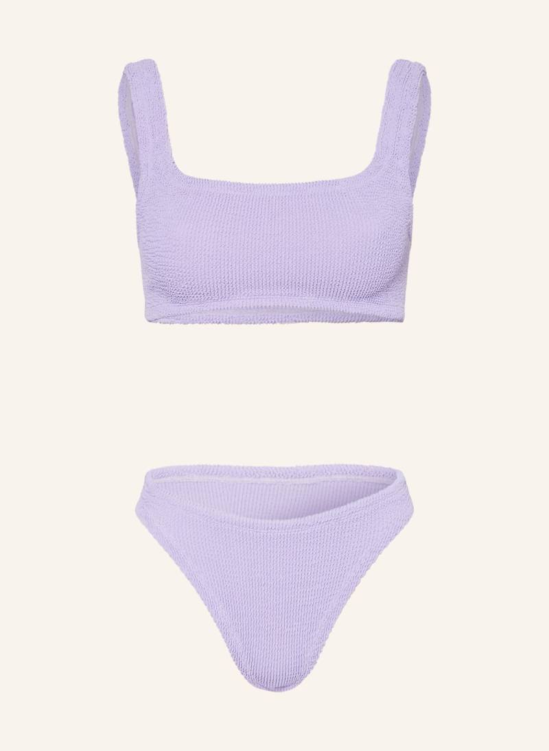 Hunza G Bustier-Bikini Xandra lila von Hunza G