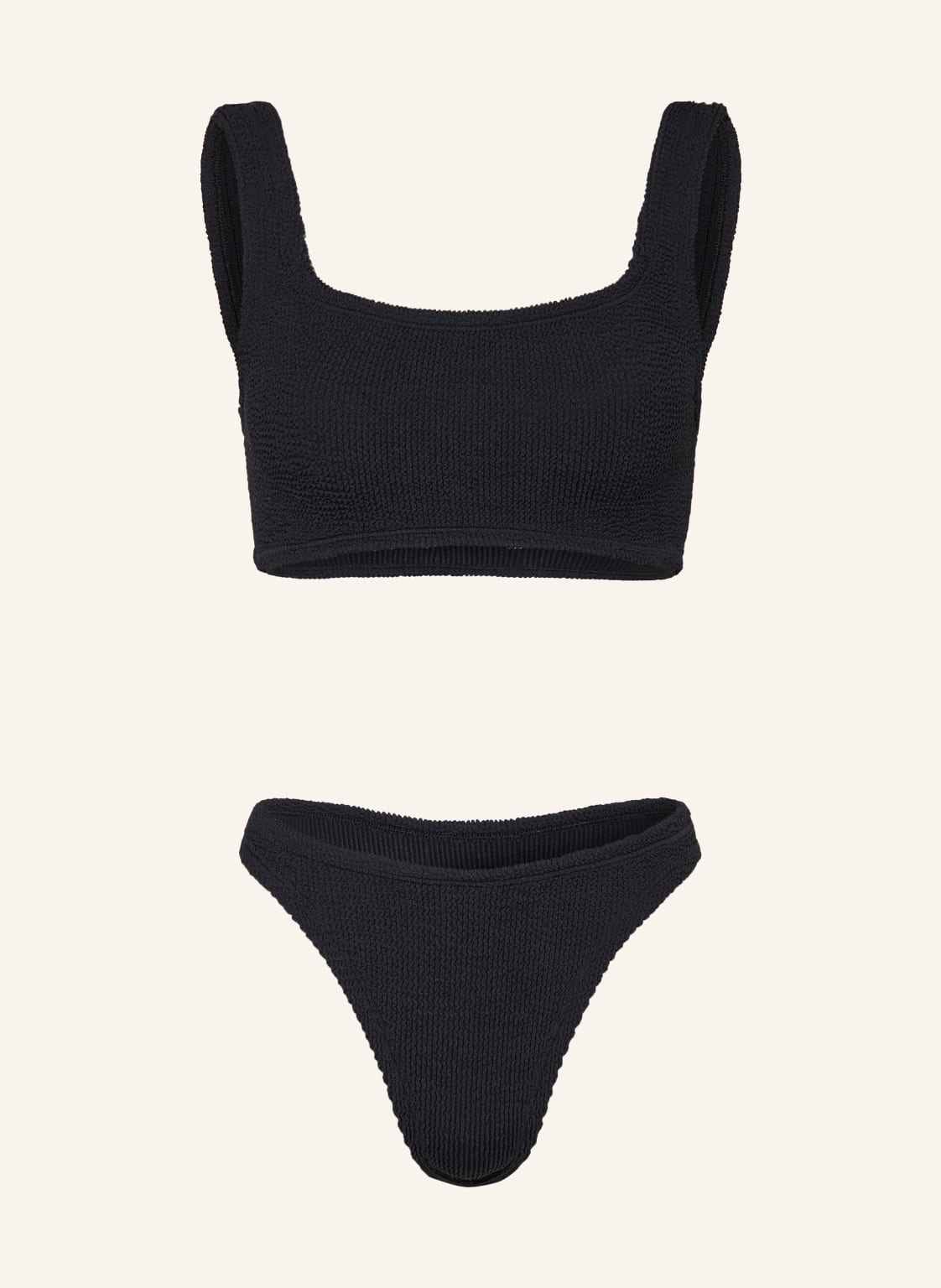 Hunza G Bustier-Bikini Xandra schwarz von Hunza G