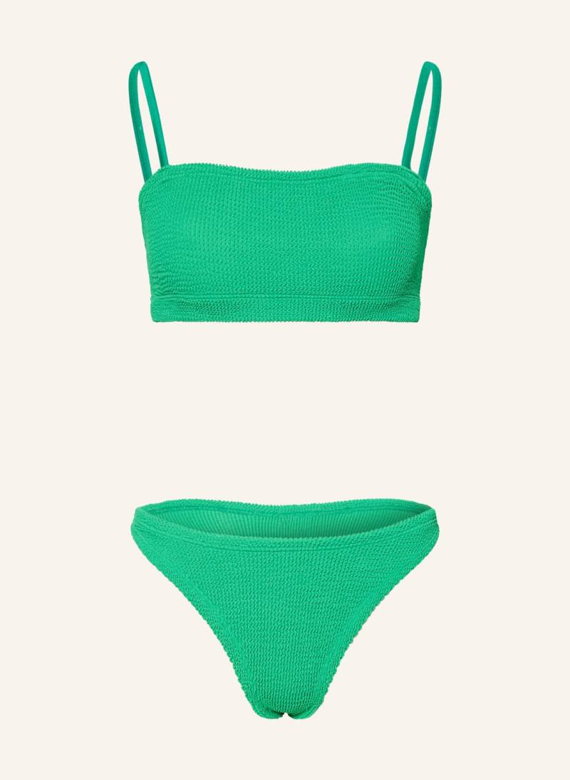 Hunza G Bustier-Bikini gruen von Hunza G