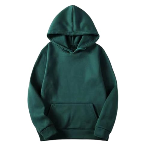 Huoghebg Sweatshirt Damen Mit Kapuze Befristetes Kapuzenpullover Frauen Casual Sweatshirt Mit Kapuze und Tasche Schlank Kapuzenpulli übergangs Hoody Oberteile Bequem Pullover Klassisch Langarmshirt von Huoghebg