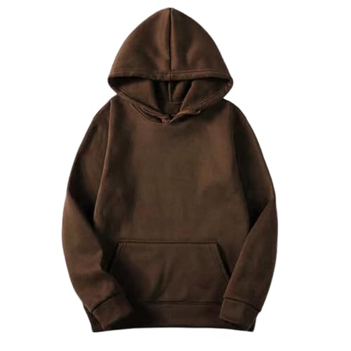 Huoghebg Sweatshirt Damen Mit Kapuze Befristetes Kapuzenpullover Frauen Casual Sweatshirt Mit Kapuze und Tasche Schlank Kapuzenpulli übergangs Hoody Oberteile Bequem Pullover Klassisch Langarmshirt von Huoghebg