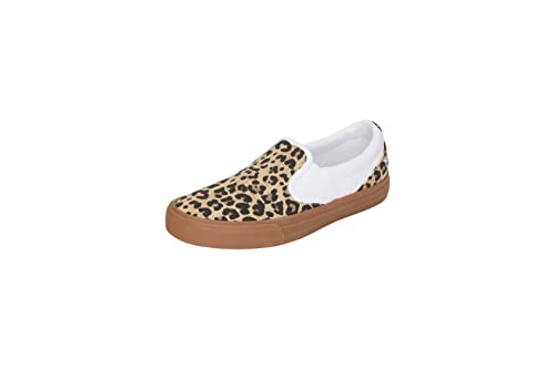 Hurley Damen Kayo Canvas Sneakers, Leopard/Weiß, 38 EU von Hurley