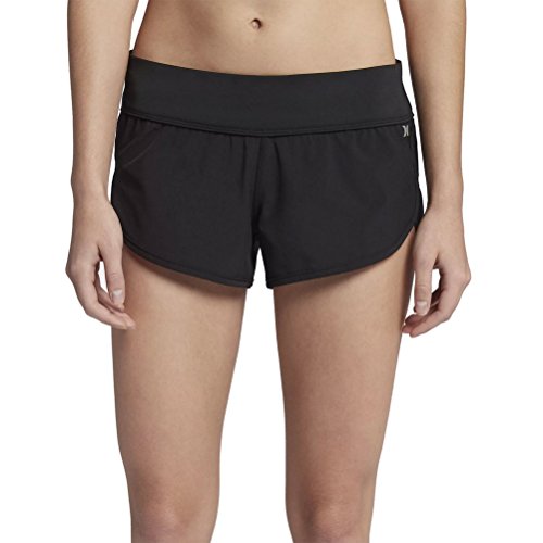 Hurley Damen Phantom Stretch 2.5" Inch Board Swim Shorts, schwarz/schwarz, Klein von Hurley