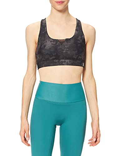 Hurley Damen W Med Impact Bra Surf Tops, Schwarz (Vintage Black Deamy Tiedye), S von Hurley