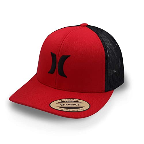 Hurley Del Mar Trucker, Fitnessstudio, Rot, Einheitsgröße von Hurley