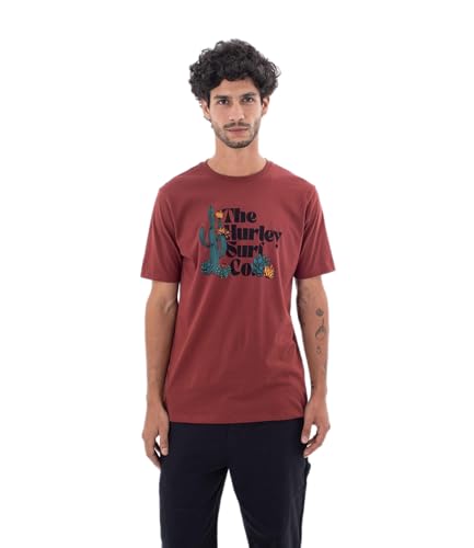 Hurley Herren Evd Baja Ss T-Shirt, Matador, L von Hurley