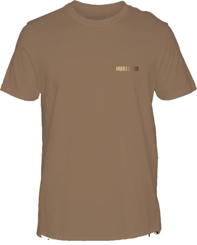 Hurley Herren Evd Circle Gradient Ss Unterhemd, Roadside, XL von Hurley