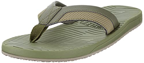 Hurley Herren Fastlane Molded Sandal Flipflop, Dark Green, 41 EU von Hurley