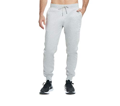 Hurley Herren Fleece-Jogger mit Logo, in Geschenkbox Trainingshose, Hell, meliert, Grau, Mittel von Hurley