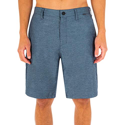 Hurley Herren H2o-dri Walkshort Breathe, 53,3 cm Shorts, Obsidian, 56 von Hurley