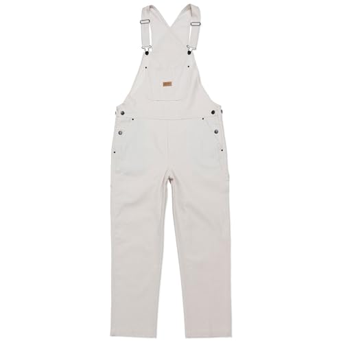 Hurley Herren Industry Relaxed Overall Hose, Knochenfarben, XL von Hurley