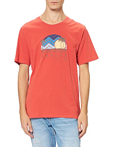 Hurley Herren M Evd WSH A Far Ss T-Shirt, Martian Sunrise, L von Hurley