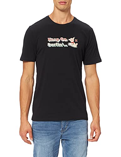 Hurley Herren M Evd WSH Keep On Ss T-Shirt, schwarz, M von Hurley