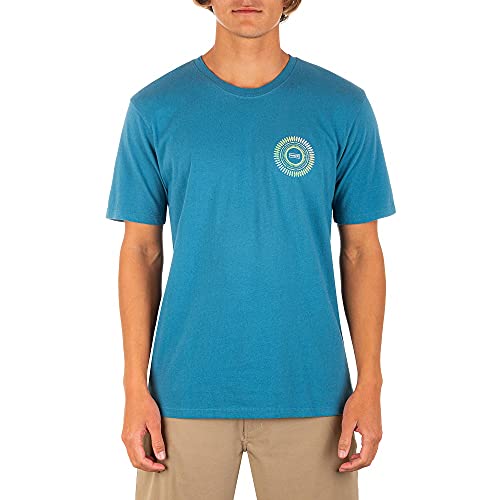 Hurley Herren M Evd WSH Mandala Brah Ss T-Shirt, Rift-Blau, S von Hurley