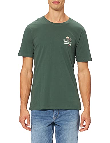 Hurley Herren M Evd WSH Welcome to Paradise Ss T-Shirt, galaktische Jade, S von Hurley