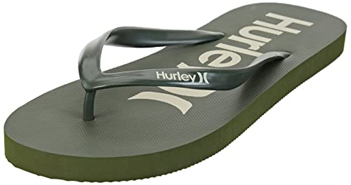 Hurley Herren M O&O Sandals Flip-Flop, Olive, 40 EU von Hurley