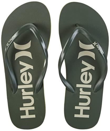 Hurley Herren M O&O Sandals Flip-Flop, Olive, 40 EU von Hurley