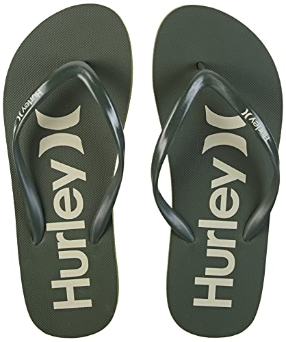 Hurley Herren M O&O Sandals Flip-Flop, Olive, 42 EU von Hurley