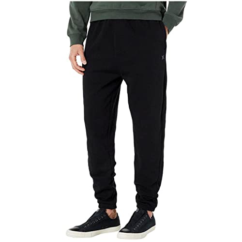 Hurley Herren M OAO Solid Summer Fleece Pant Hose, schwarz, L von Hurley